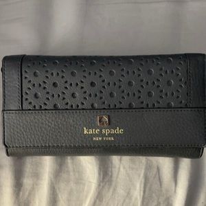 Grey Kate Spade Wallet